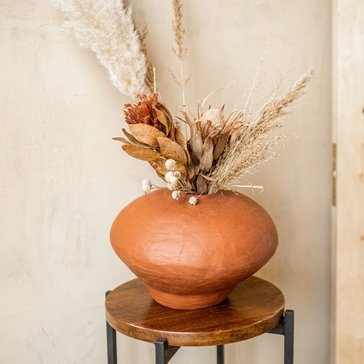 Terracotta Pebble Vase product